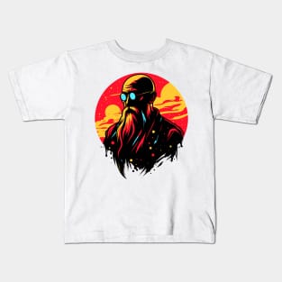 Silhoutte of Dragon Ball #001 Kids T-Shirt